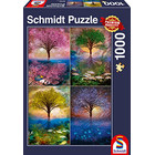 Schmidt Spiele Puzzle 58392 Zauberbaum am See, 1.000...
