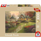 Schmidt Spiele Puzzle 58463 - Thomas Kinkade, Haus mit...
