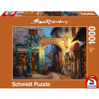 Schmidt Spiele Puzzle 59313-Sam Park, Gässchen am...