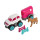 BIG Spielwarenfabrik 800055793 - BIG-Power Worker Mini Ponytransporter-Set Kinderspielzeug für Kinder ab 2 Jahren
