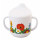 Bieco 04000141 Schnabeltasse Zoo, Trinkbecher aus Melamin, Tasse zum Trinken lernen für Kleinkinder, weiß