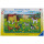 Ravensburger Kinderpuzzle 06046 - Bauernhoftiere auf der Wiese - Rahmenpuzzle
