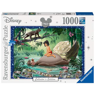 Ravensburger Puzzle 19744 - Disney Dschungelbuch - 1000 Teile Puzzle für Erwachsene und Kinder ab 14 Jahren, Disney Puzzle von Mogli, Balu und Baghira