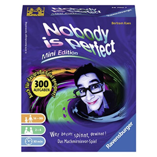 Ravensburger Kartenspiele 26700 - Nobody is perfect - Mini Edition