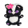Simba 109200134 - Enchantimals, Skunk Caper, 35cm Plüschtier