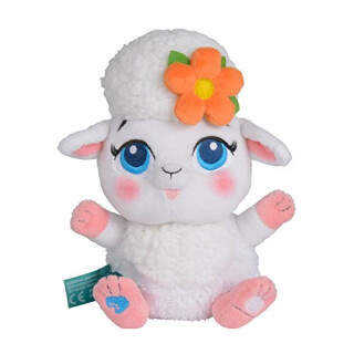 Simba 109200138 - Enchantimals, Sheep Flag, 35cm Plüschtier