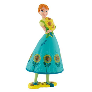 Bullyland 12959 - Spielfigur, Walt Disney Frozen Fever, Anna, ca. 9,5 cm, bunt