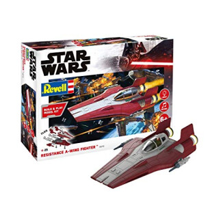 Star Wars - Resistance A-wing Fighter, red (1:44) - EN/DE/FR/NL/ES/IT