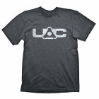 DOOM Eternal T-Shirt "UAC Logo" Grey M