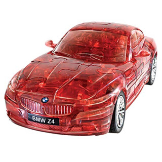 Puzzle Fun 3D 80657081 - BMW Z4, transparent rot