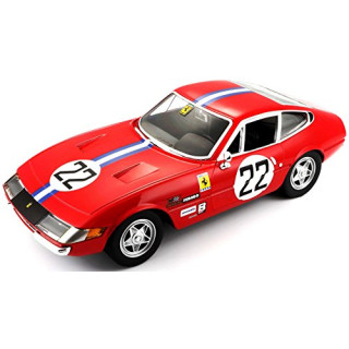 Bburago 15626303 - 1:24 Ferrari Race und Play 365 GTB4 Competizione 1a Serie Fahrzeug