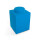 LEGO Classic 1x1 Brick Silicone NiteLite Lampe Nachttischlampe Nachtlicht 8x8x11 (Blau)