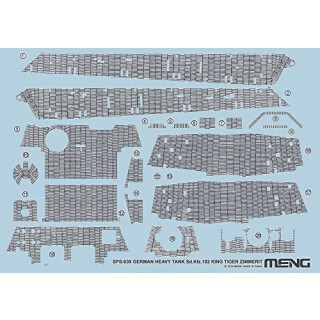 1/35 Zimmerit-Panzerung, Sd.K
