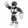 Playskool Heroes Mega Mighties Power Rangers 25 cm große Schwarzer Ranger Figur, Spielzeuge zum Sammeln, Kinder ab 3 Jahren