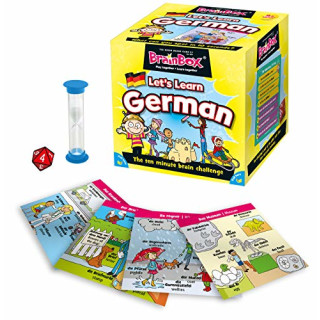 The Green Board Game Co. Sprach-Lern-Set von BrainBox, „Lets Learn German“