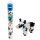 Plus-Plus 9604118 Cow pcs Kreativ-Bausteine Tube, Kuh, Geniales Konstruktionsspielzeug, 100 Teile, Mehrfarbig, Standard