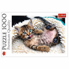 Trefl Puzzle 1000 – Fröhliche Katze