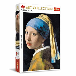 Trefl, 10522 Puzzle, Ein Mädchen mit Perle, 1000 Teile, Art Collection, für 12 Jahren
