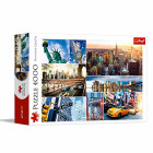 Trefl, Puzzle, New York, 4000 Teile, USA, Collage,...
