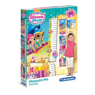 Clementoni 20322" Shimmer und Shine-Maxi Measure Me Puzzle, 30 Teile