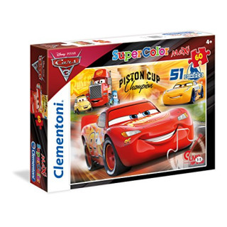 Clementoni 26424" Cars 3-Maxi Puzzle, 60 Teile