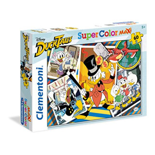 Clementoni 26432" Duck Tales-Maxi Puzzle, 60 Teile