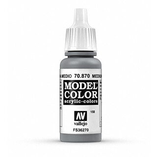 Mittelgrau, matt, 17 ml