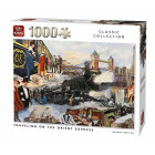 KING 5773 Puzzle Orient Express, 1000 Teile, vollfarbig,...