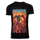 DOOM - Classic Boxart Mens T-shirt - XL