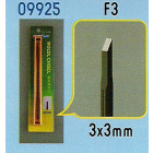 Werkzeug: F3 Meissel 3 x 3 mm