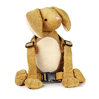 Goldbug Harness Buddy, Sicherheitsrucksack mit Leine für Kinder Buddy Bunny einheitsgröße
