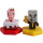 Mattel Set Minecraft Earth Boost Mini 5 cm rosa/grau 2-teilig