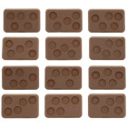 Flames of War Mixed Bases (with figure holes) (XX108)