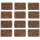 Flames of War Mixed Bases (with figure holes) (XX108)