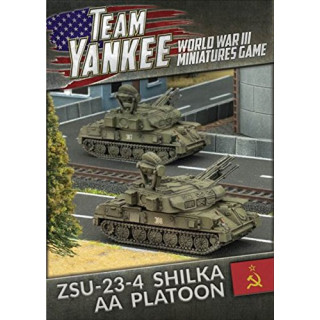 Flames of War Team Yankee Soviet ZSU-23-4 Shilka AA Platoon (2 figures, TSBX05)