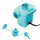 Intex 58640 Elektrische Pumpe Quick Fill 220-240 V umwandelbar, Blau