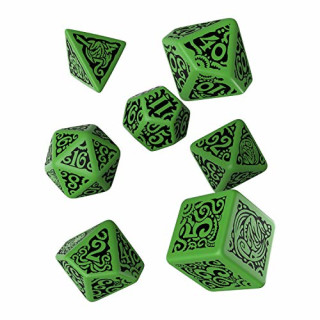 thumbnail image 2 of D12 ELVISH BLACK & WHITE DIE 2 of 12
