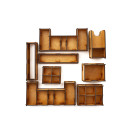 Docsmagic.de Organizer Insert for Cooper Island Box - Einsatz