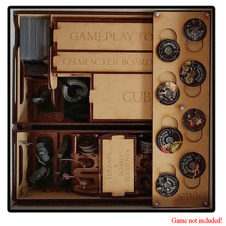 Docsmagic.de Organizer Insert for Dark Souls Box - Einsatz