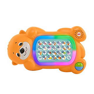 Fisher-Price - GJB01 BlinkiLinkis Otter, deutschsprachig, interaktives Lernspielzeug ab 9 Monaten