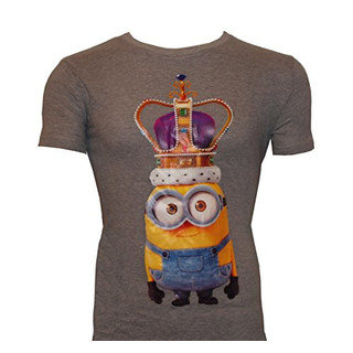 MINIONS T-Shirt King Bob mit Krone (S)