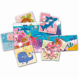 Ludattica 74778 Baby Puzzle Collection-The Sea