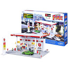 Bburago 1:43 StreetFire "Tankstelle", inkl 1...