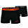 4x Kappa Logo Boxer Short Mens Boxershorts 4 Pieces Black / Lemon, Sizes:XXL
