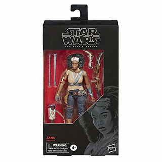 Hasbro Star Wars The Black Series Jannah 15 cm große Star Wars: Der Aufstieg Skywalkers Figur zum Sammeln, ab 4 Jahren