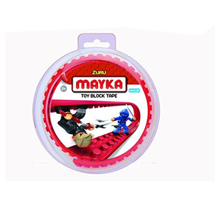 Spielbaustein Klebeband 1m, 2 breit - rot