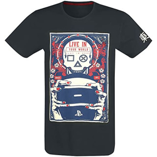 Sony - Playstation - Gaming Skull Mens T-shirt - XL
