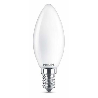Philips 8718696706237 A++, LED Classic 25W B35 E14 WW FR ND Srt4, Glas, 2.watts, E14, matt, 3.5 x 3.5 x 9.7 cm