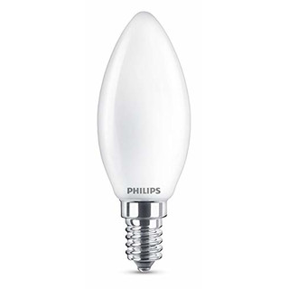 Philips 8718696706237 A++, LED Classic 25W B35 E14 WW FR ND Srt4, Glas, 2.watts, E14, matt, 3.5 x 3.5 x 9.7 cm