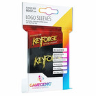 KeyForge Printed Sleeves Logo Black